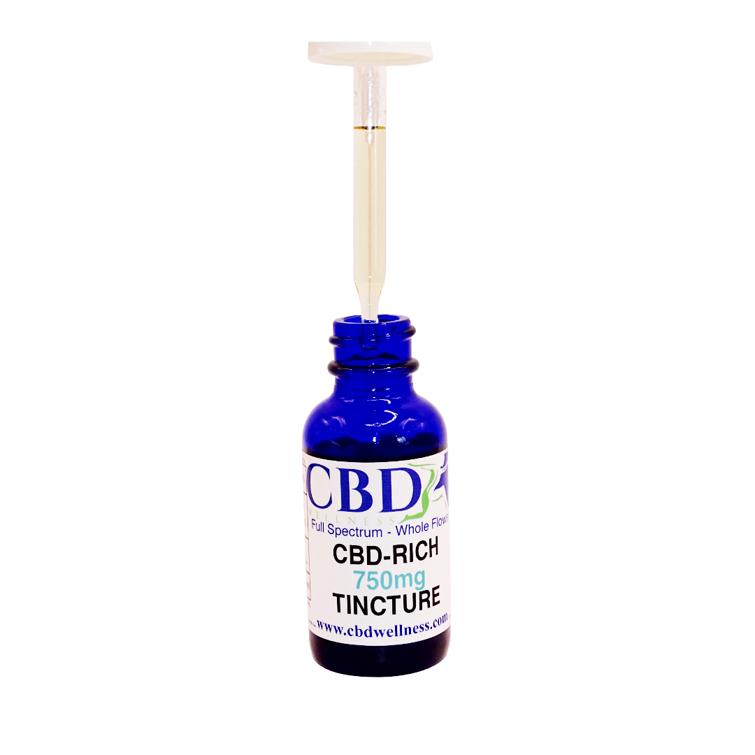 750mg Full Spectrum CBD Tincture | Best CBD Oil for Beginners | CBD + CBC + CBG + CBN | CBD Wellness