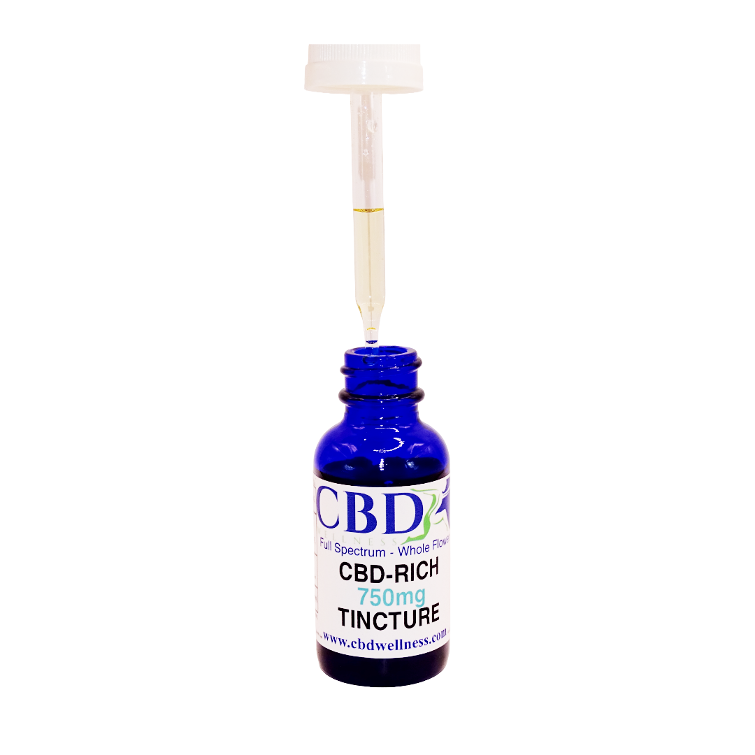 750mg Full Spectrum CBD Tincture | Best CBD Oil for Beginners | CBD + CBC + CBG + CBN | CBD Wellness
