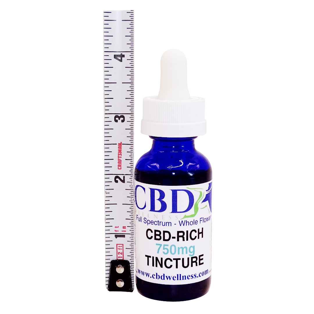 750mg Full Spectrum CBD Tincture | Best CBD Oil for Beginners | CBD + CBC + CBG + CBN | CBD Wellness