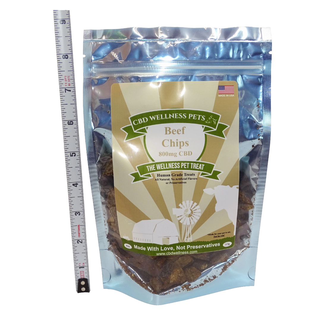 CBD Beef Bites for Dogs 800mg | Human Grade CBD Dog Treats | CBD Wellness