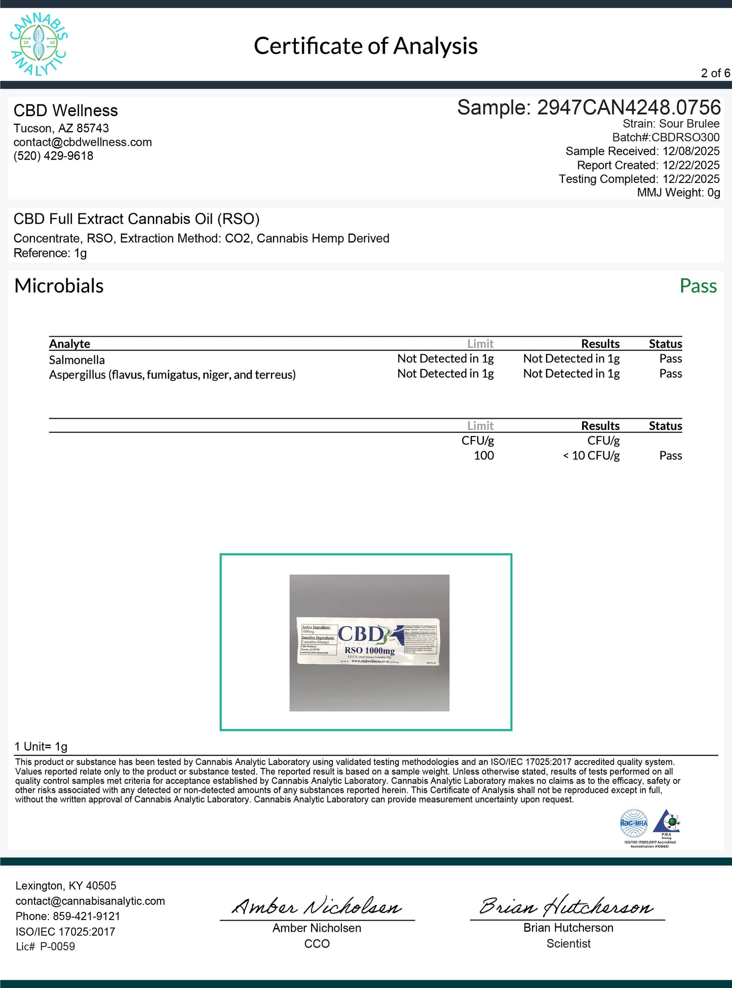 CBD Rick Simpson Oil (RSO)