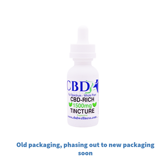 1500mg CBD-Rich Peppermint Tincture