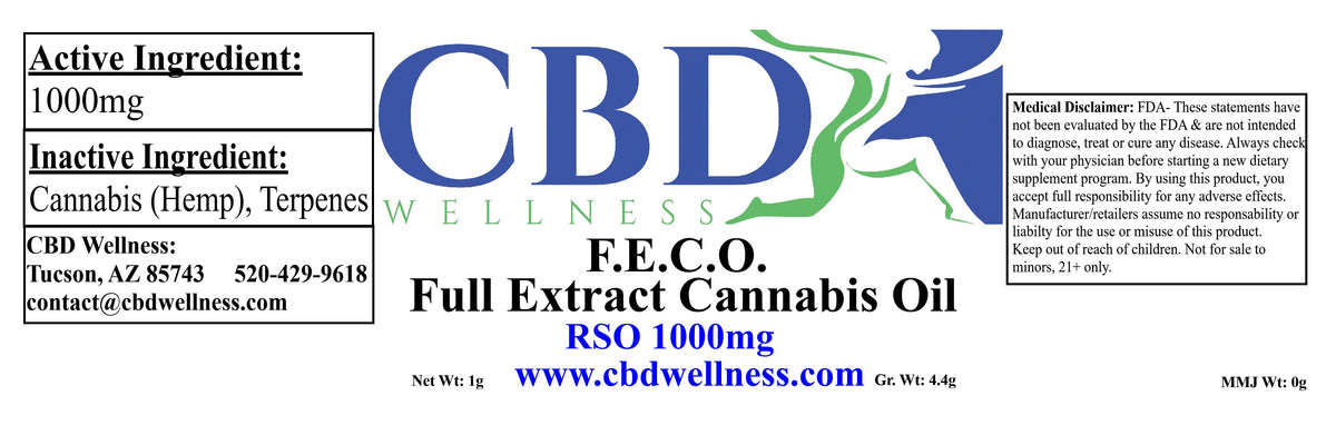 Aceite de CBD Rick Simpson (RSO)