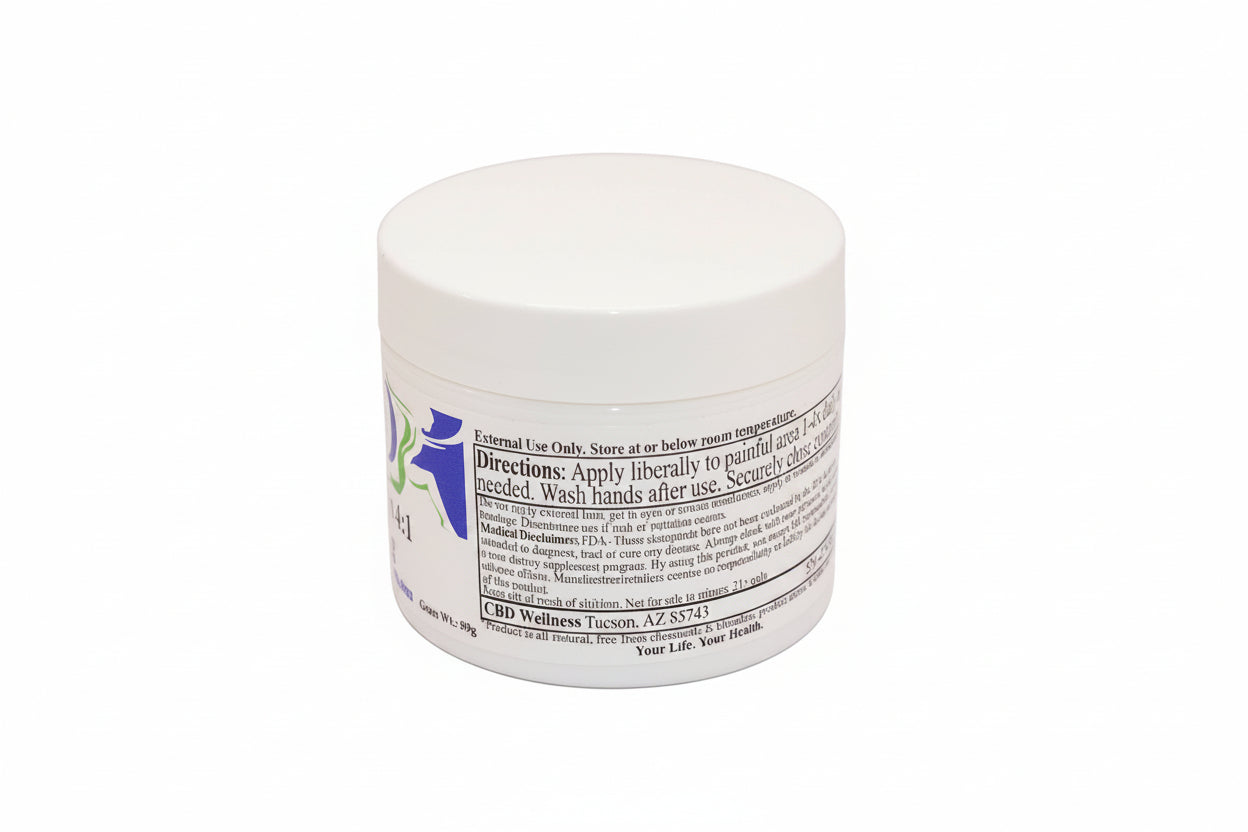2.25oz 2000mg 4:1 Relief Balm