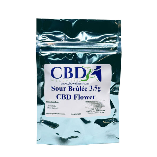 Flor de cáñamo CBD de lima escarchada
