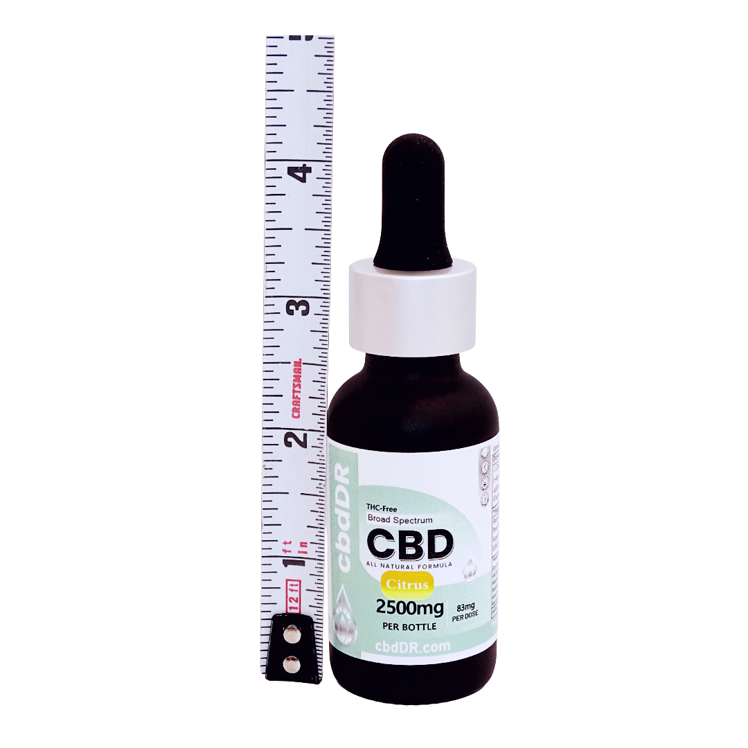 cbdDR 2500mg CBD-Rich Tincture