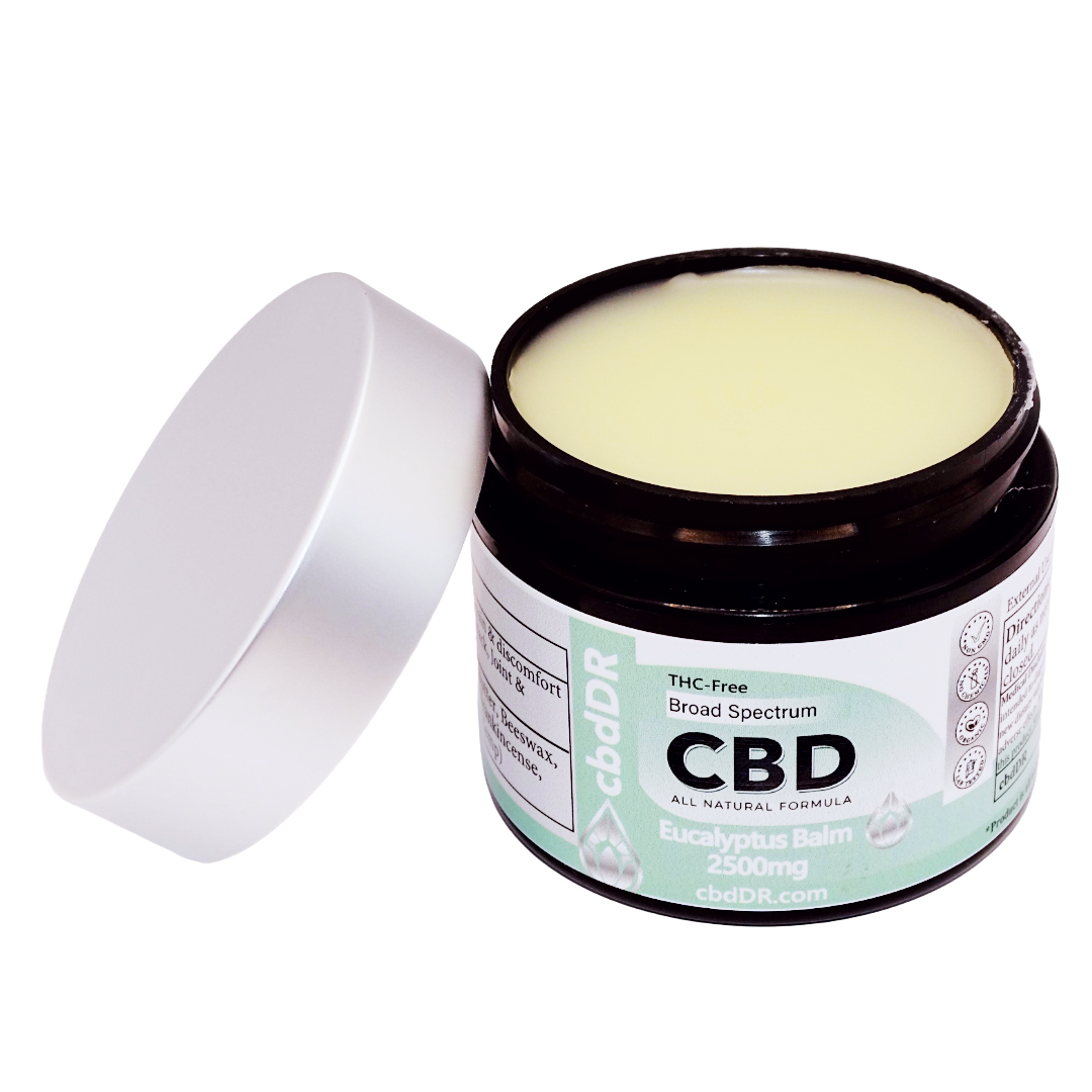 cbdDR 2500mg Eucalyptus Soothing Balm (2.25oz)