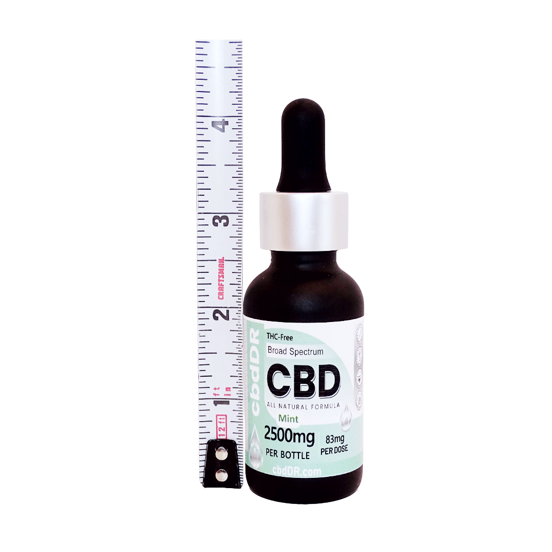 cbdDR 2500mg CBD-Rich Tincture