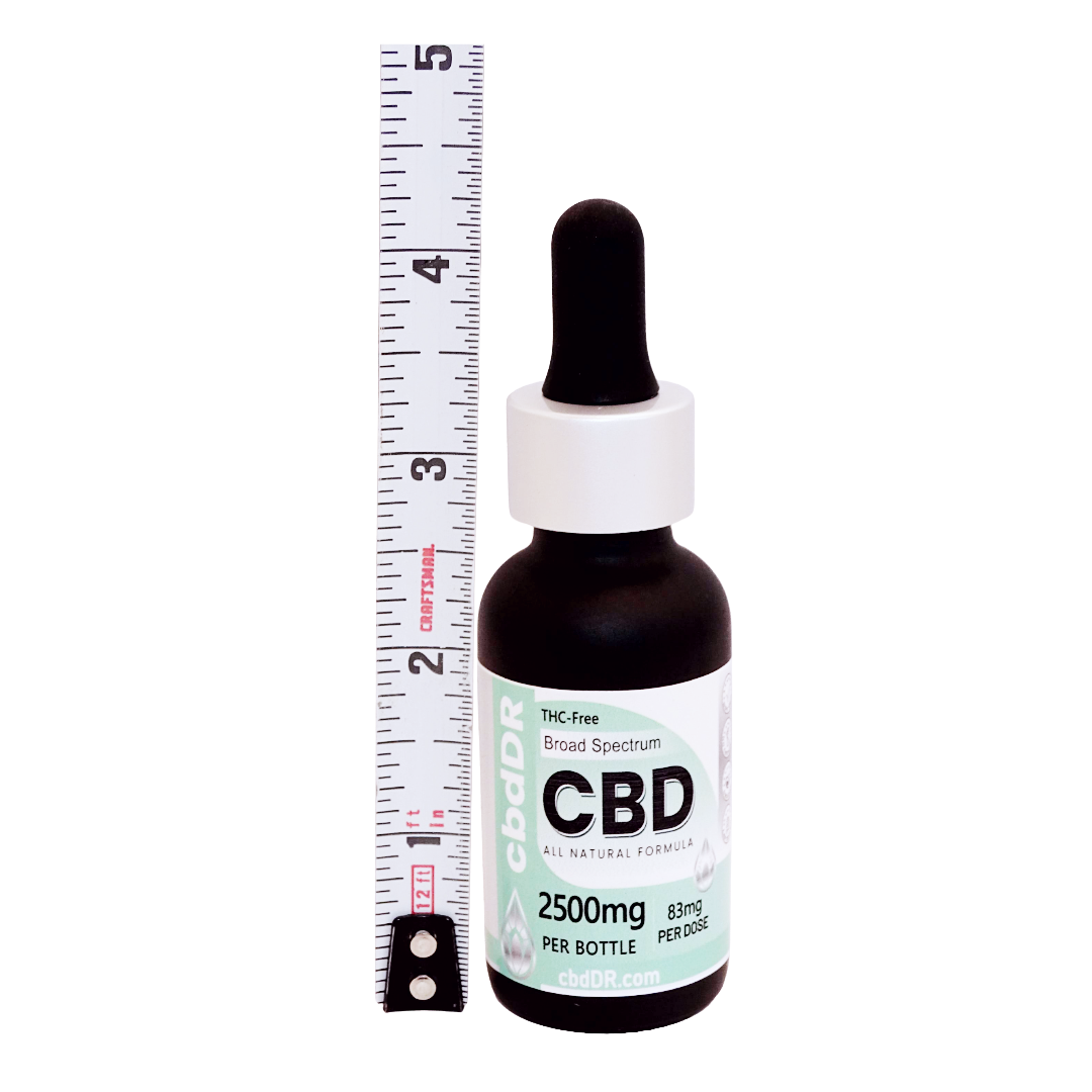 cbdDR 2500mg CBD-Rich Tincture