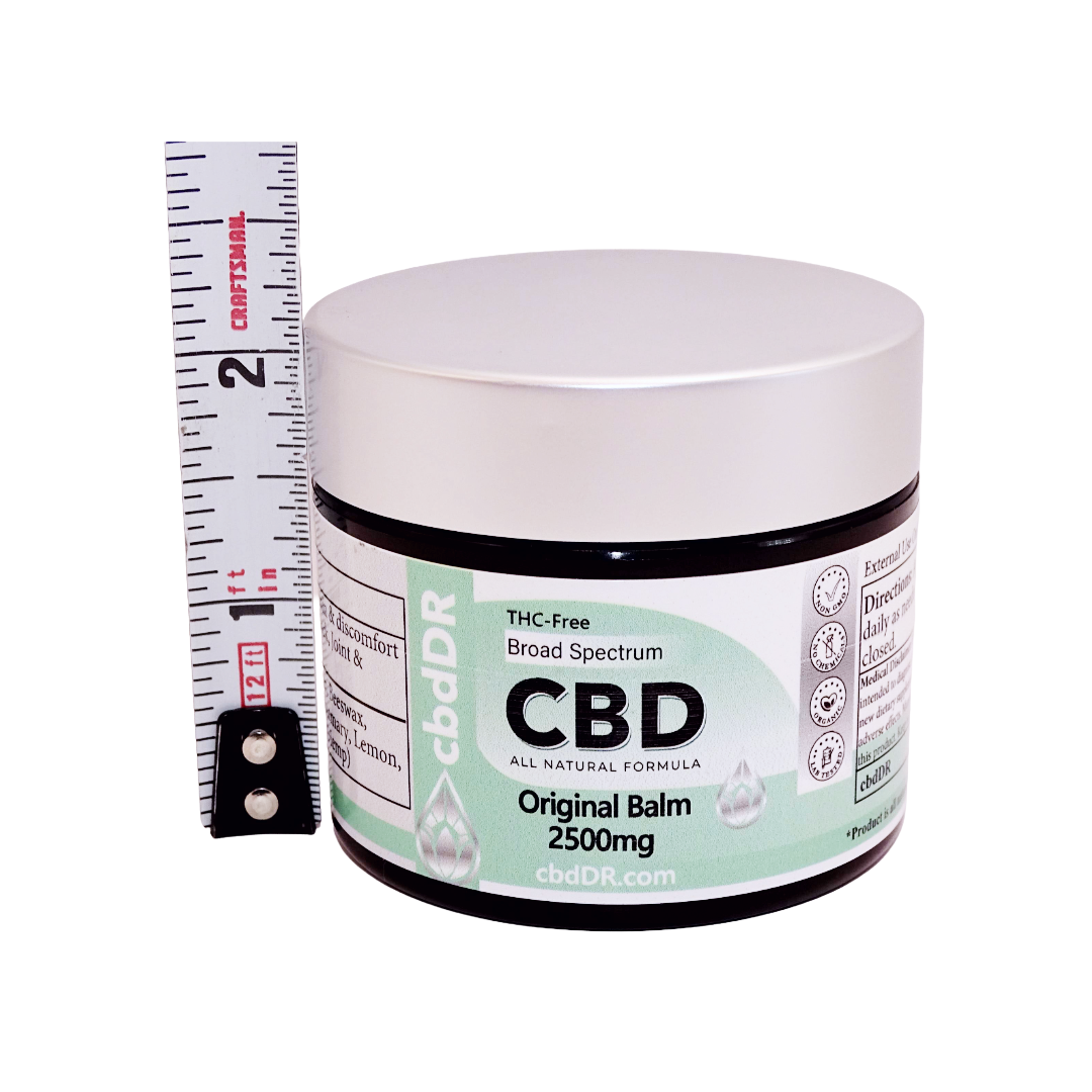 cbdDR 2500mg Original Pain Relief Balm (2.25oz)