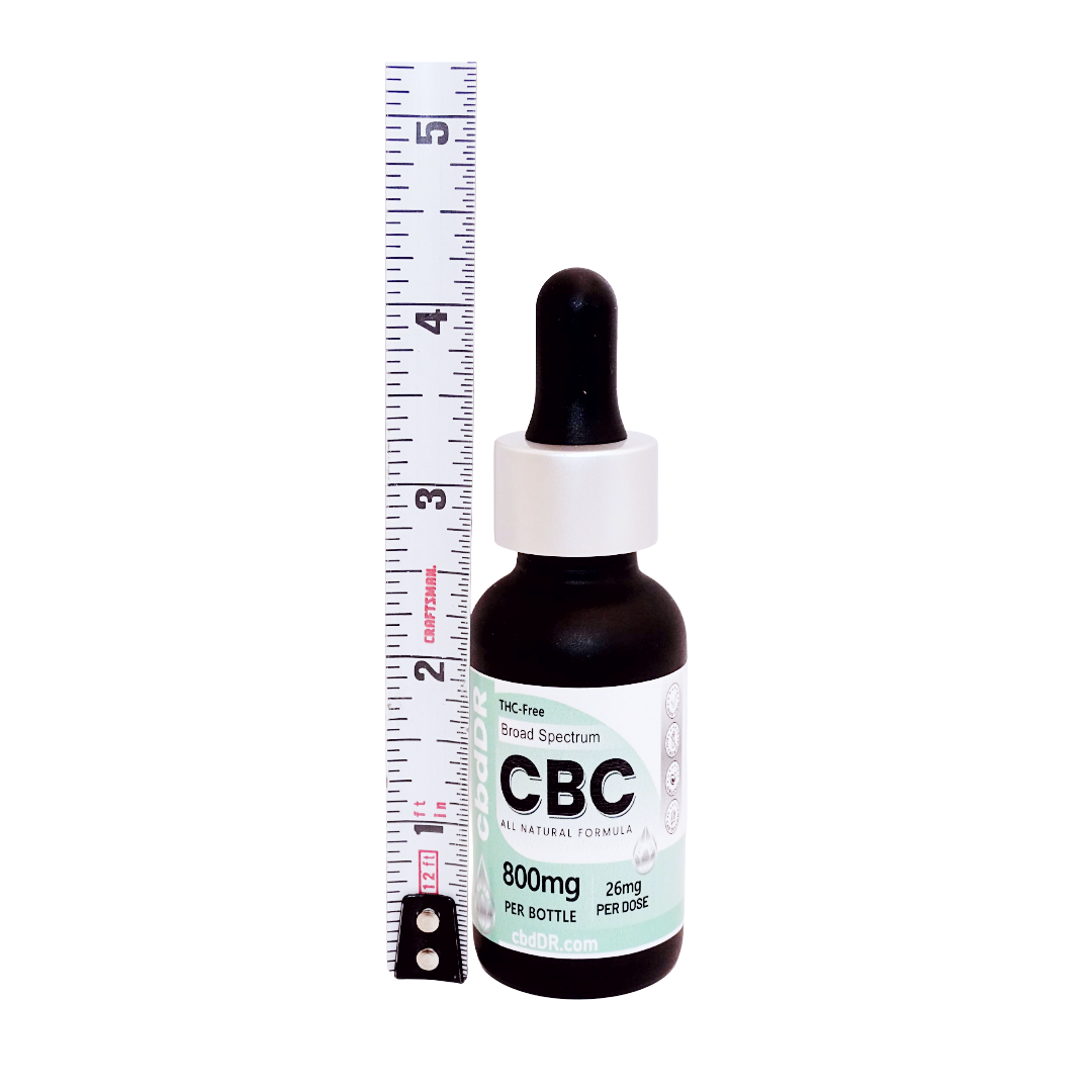 cbdDR 800mg CBC-Rich Tincture Anxiety & Stress Relief