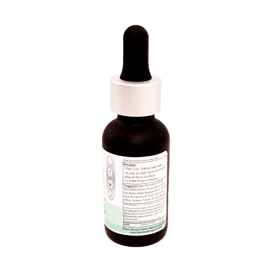 cbdDR 800mg CBC-Rich Tincture Anxiety & Stress Relief
