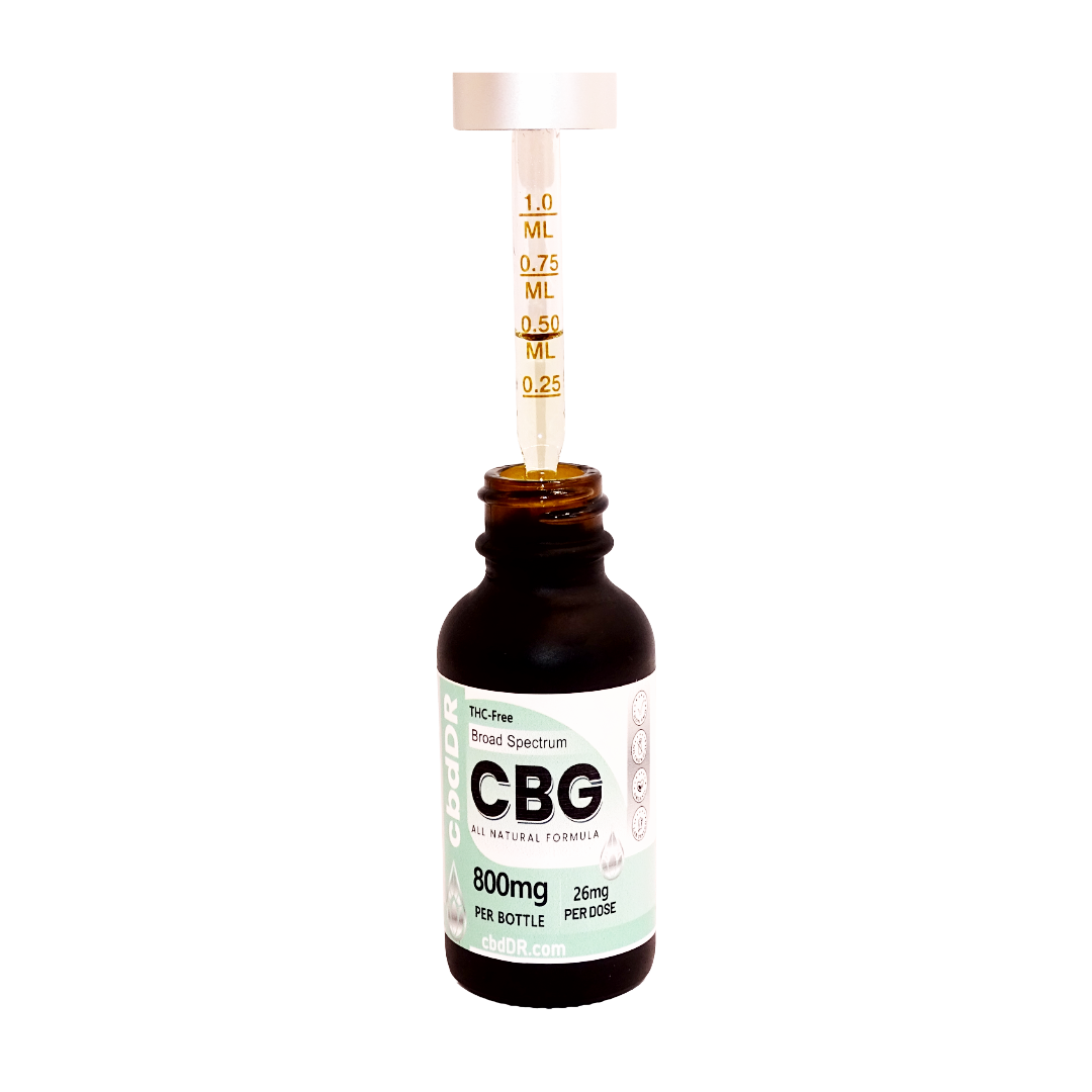 cbdDR 800mg CBG-Rich Tincture Anti-Inflammatory and Energy