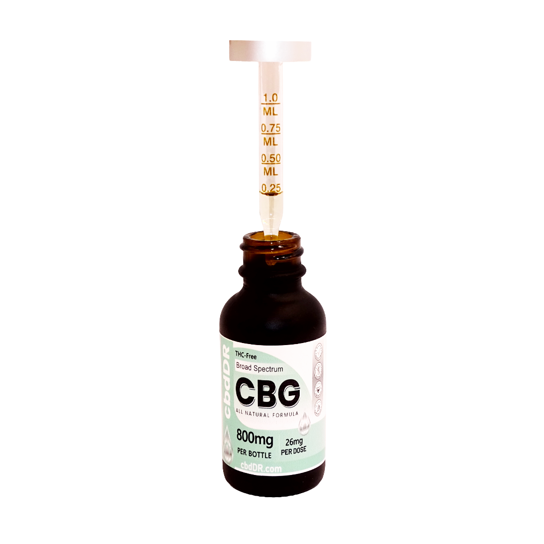 cbdDR 800mg CBG-Rich Tincture Anti-Inflammatory and Energy
