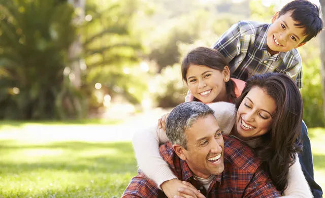 hanging out with the family after a cbd wellness dosage