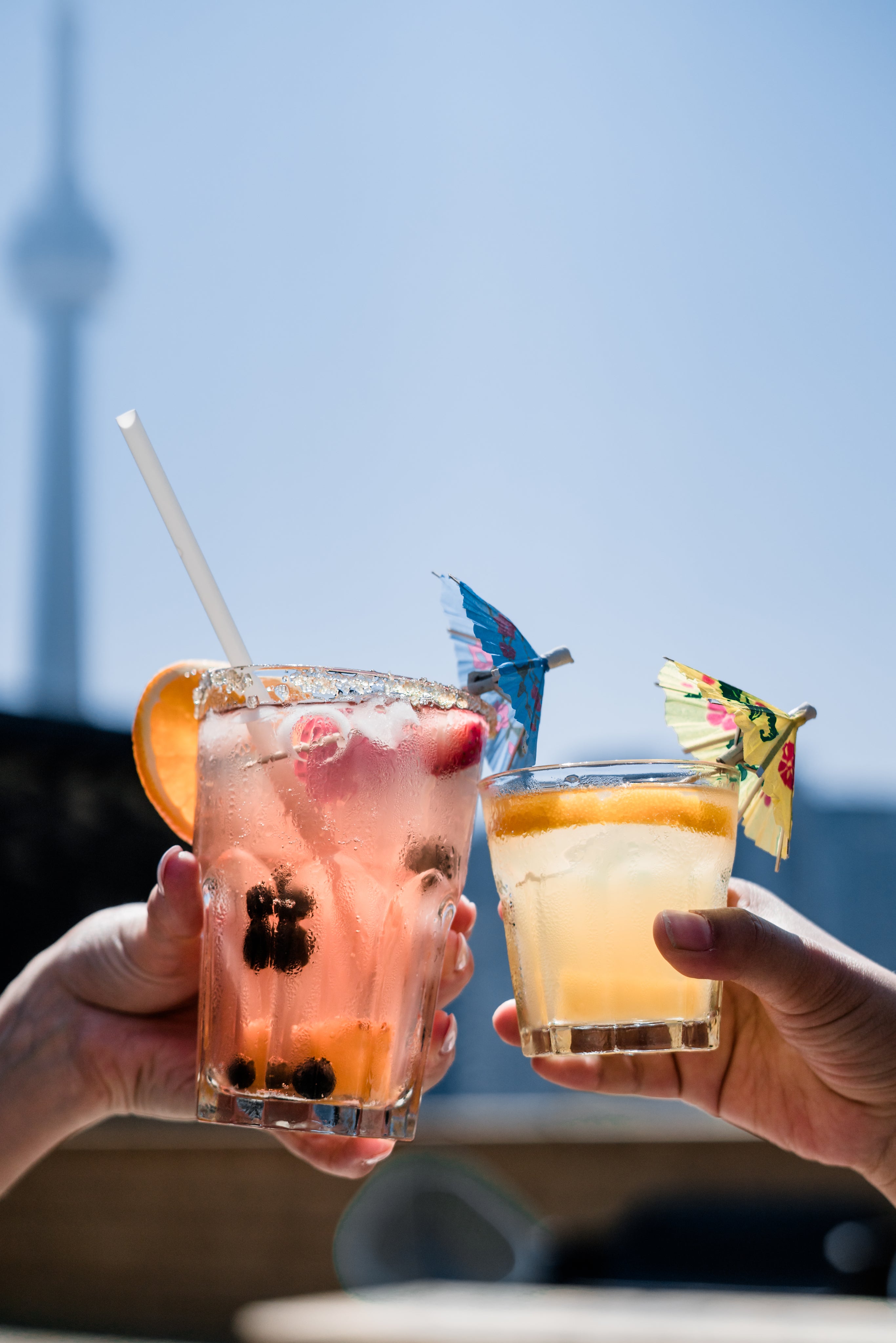 infused mocktails using our cbd wellness peppermint tinctures