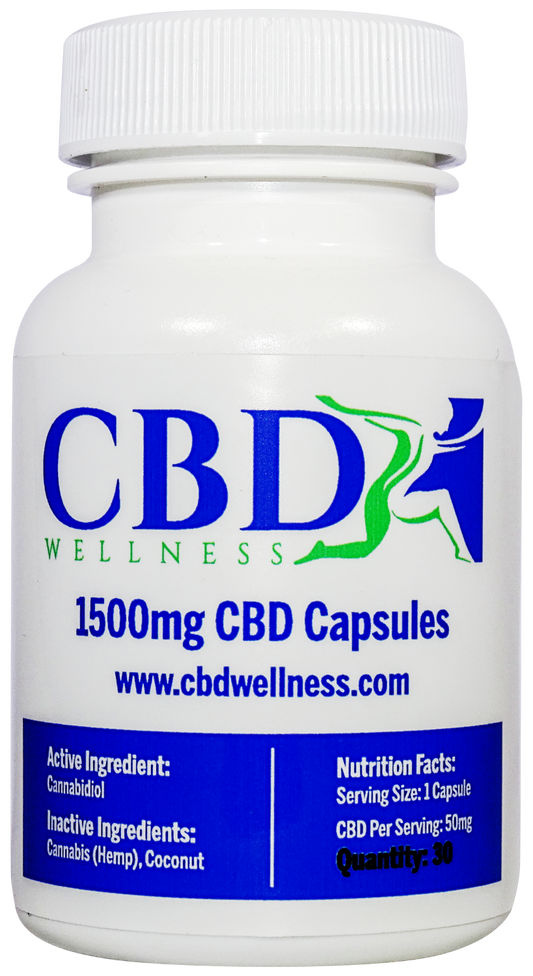 1500mg CBD Capsules